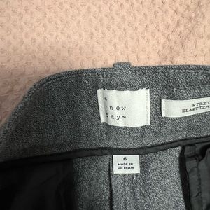 Heather gray dress pants gently worn and so comfy!